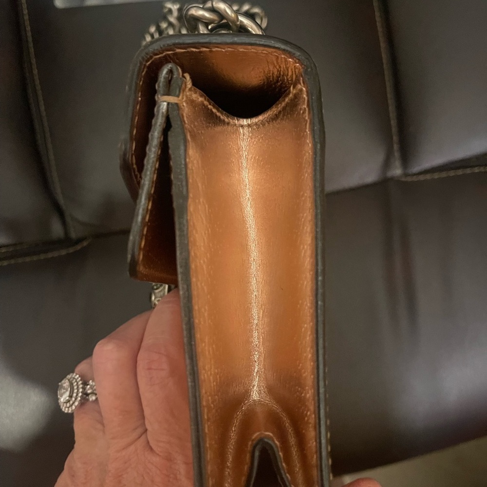 Gucci Dionysus Rose Gold Metallic Hangbag - Picture 10 of 12